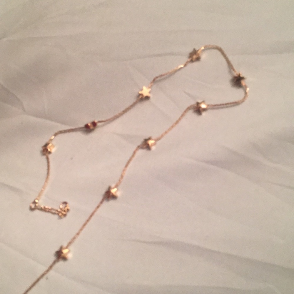 Brandy Melville Choker with gold stars